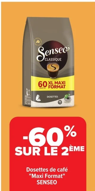 Dosettes de café "Maxi Format" SENSEO