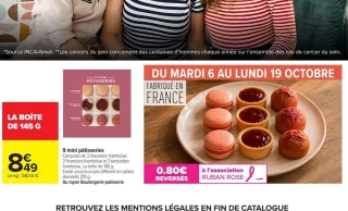 9 mini pâtisseries