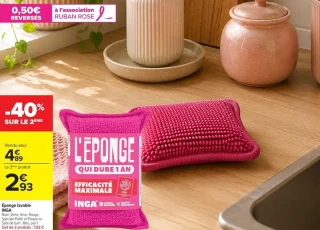 Éponge lavable INGA