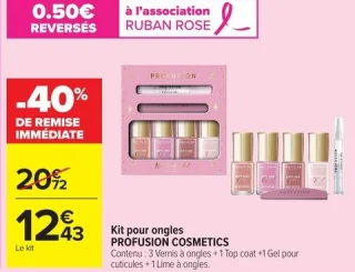 Kit pour ongles PROFUSION COSMETICS