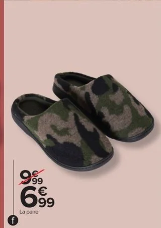 Pantoufles homme Tex