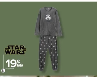 Pyjama long homme Star Wars