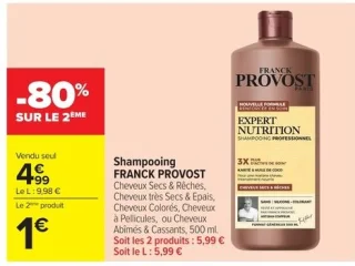 Shampooing Franck Provost