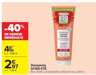 Shampooing So'Bio étic