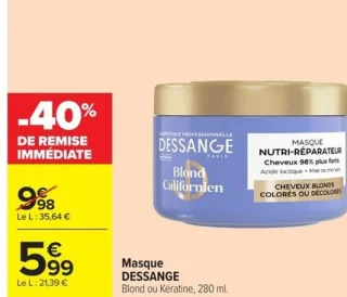 Masque DESSANGE