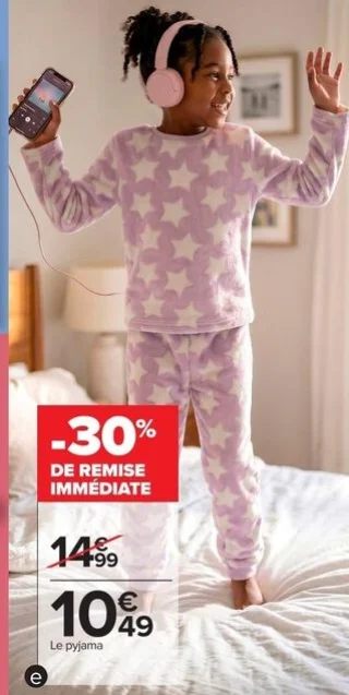 Pyjama fille Tex