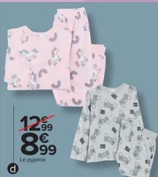 Pyjama enfant Tex