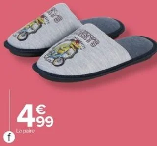Pantoufles enfant Tex