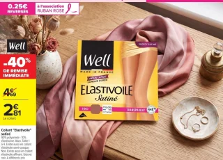 Collant "Elastivoile" satiné Well