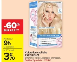Coloration capillaire EXCELLENCE