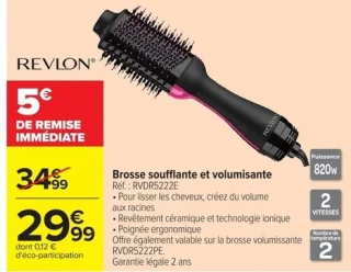 Brosse soufflante et volumisante REVLON