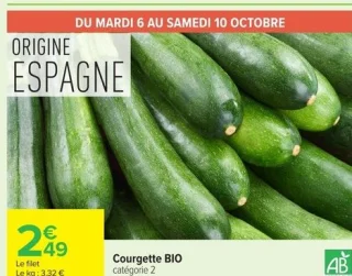 Courgette BIO