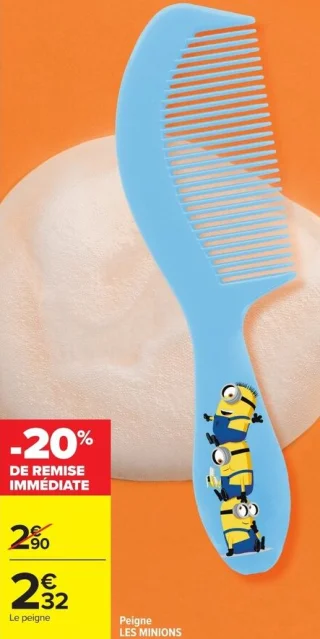 Peigne LES MINIONS