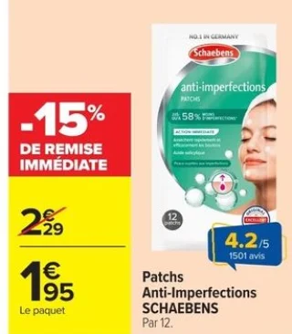 Patchs Anti-Imperfections Schaebens