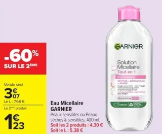 Eau Micellaire Garnier Tout en 1