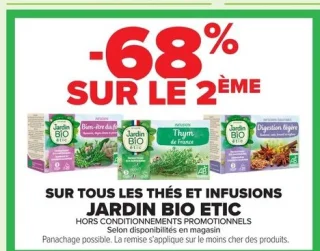 Thés et infusions Jardin Bio étic