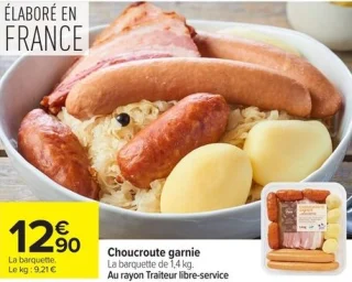 Choucroute garnie