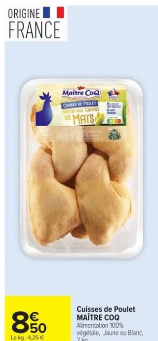 Cuisses de Poulet MAÎTRE COQ