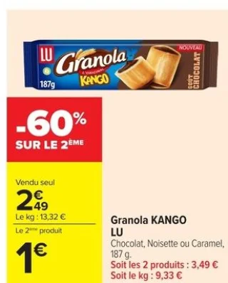 Granola KANGO LU