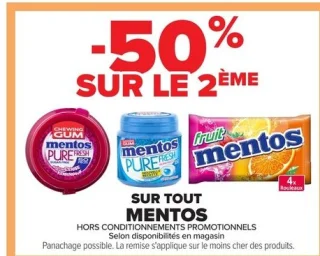 Chewing-gums Mentos Pure Fresh / Fruit