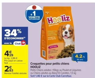 Croquettes pour petits chiens HOOLIZ