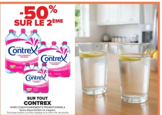 Eau minérale naturelle Contrex