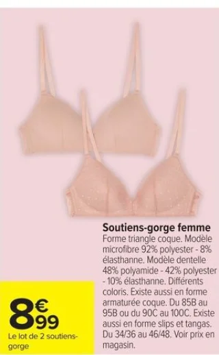 Soutiens-gorge femme