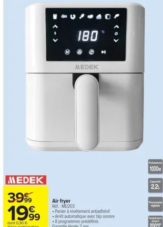 Air fryer Medek