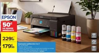 Imprimante multifonction 3 en 1 Epson ET-2921 NOIR