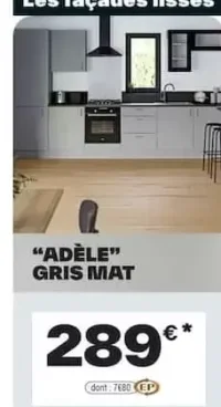 Cuisine ADÈLE Gris Mat
