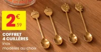 Coffret 4 cuillères