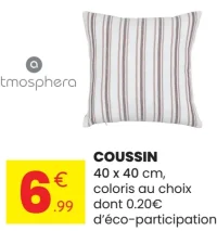 Coussin atmosphera 40 x 40 cm