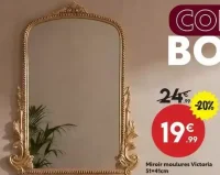 Miroir moulures Victoria