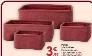 Panier 20×15×10cm