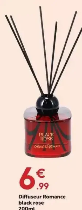 Diffuseur Romance black rose 200ml