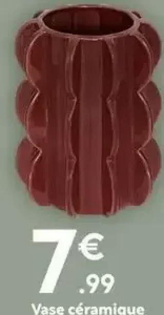 Vase céramique Homy H.19cm