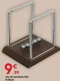 Jeu de pendule Sky H.18cm