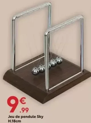 Jeu de pendule Sky H.18cm