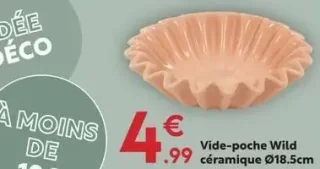 Vide-poche Wild céramique Ø18.5cm