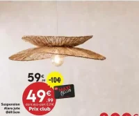 Suspension Alara jute Ø69.5cm