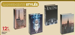 Boite livre H.27cm