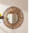 Promo Miroir Eve bambou Ø93cm