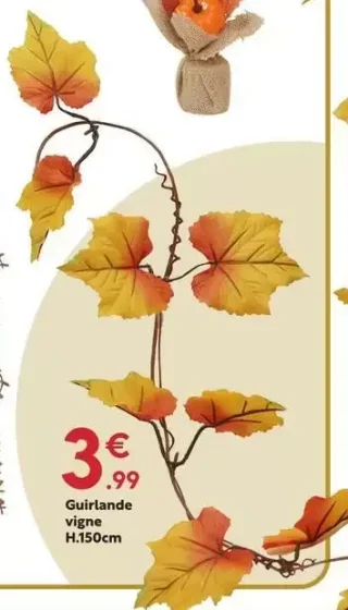 Guirlande vigne H.150cm