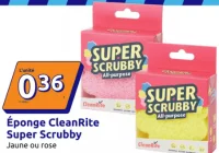 Éponge CleanRite Super Scrubby