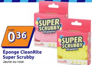 Éponge CleanRite Super Scrubby