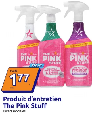 Produit d'entretien The Pink Stuff