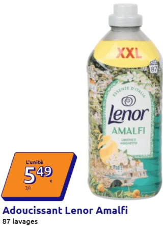 Adoucissant Lenor Amalfi