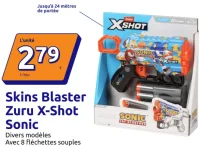 Skins Blaster Zuru X-Shot Sonic