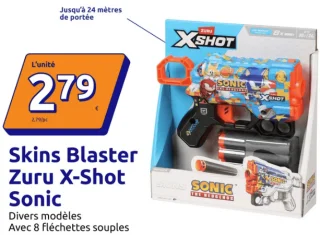Skins Blaster Zuru X-Shot Sonic