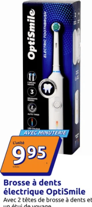 Brosse à dents électrique OptiSmile